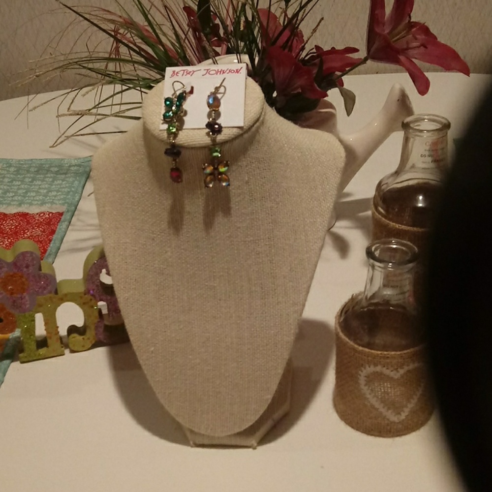 Betsey Johnson earrings